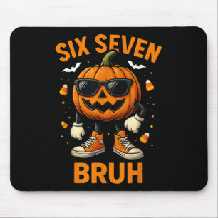 67 Halloween Lustiger Sechs Sieben Meme Brainrot K Mousepad