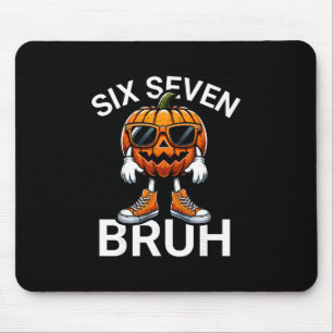 67 Halloween Lustiger Sechs Sieben Meme Brainrot K Mousepad