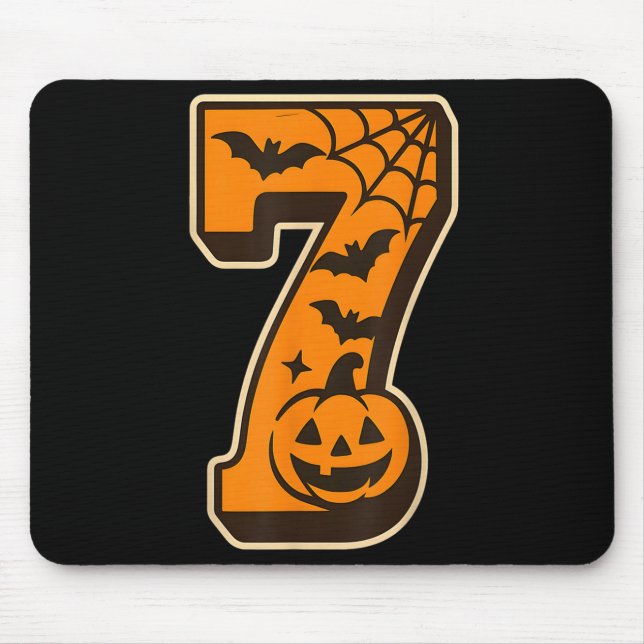 67 Halloween Matching Twin Boys Girls Brothers Sis Mousepad (Vorne)