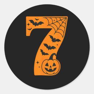 67 Halloween Matching Twin Boys Girls Brothers Sis Runder Aufkleber