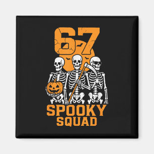 67 Halloween Meme 6 7 Zahlen Sechs Sieben Kinder S Magnet