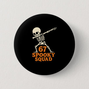 67 Halloween Meme 6 7 Zahlen Sechs Sieben Lustige  Button