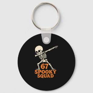 67 Halloween Meme 6 7 Zahlen Sechs Sieben Lustige  Schlüsselanhänger