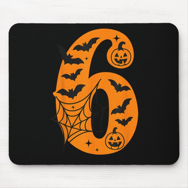 67 Halloween passende Zwillingsjungen Mädchen Brüd Mousepad (Vorne)