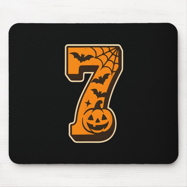 67 Halloween-Passende Zwillingsjungen Mädchen Brüd Mousepad (Vorne)