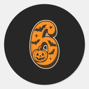 67 Halloween passende Zwillingsjungen Mädchen Brüd Runder Aufkleber
