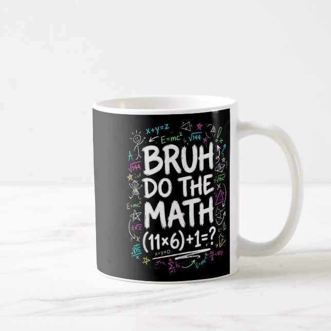 67 Hemd Six Seven Meme 6-7 Jungen Mädchen Bruh D Kaffeetasse (Rechts)