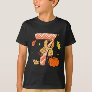 67 Herbst Herbst-Kürbis-Meme Lustig Sechs Sieben T-Shirt
