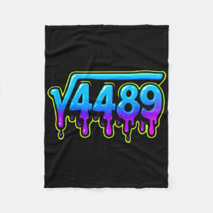 67 Ice Meme Quadratwurzel 4489 Slang Mathelehrer Fleecedecke
