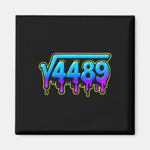67 Ice Meme Quadratwurzel 4489 Slang Mathelehrer Magnet