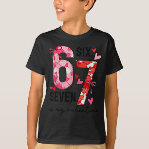 67 ist mein Valentinstag Lustiger Six Seven Meme V T-Shirt