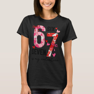 67 ist mein Valentinstag Lustiges Six Seven Meme V T-Shirt