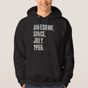 67 Jahre alt 67. Geburtstag Phantastisch seit Juli Hoodie