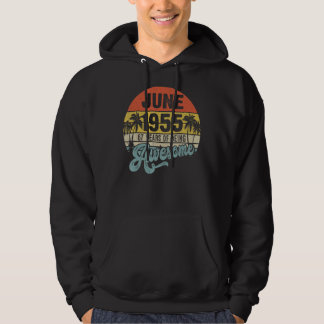 67 Jahre alt Phantastisch seit Juni 1955 67. Gebur Hoodie