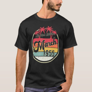 67 Jahre alt Phantastisch seit März 1955 67. T-Shirt