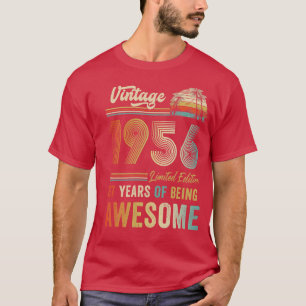 67 Jahre alt Vintag 1956 67. Geburtstag Männer Fra T-Shirt