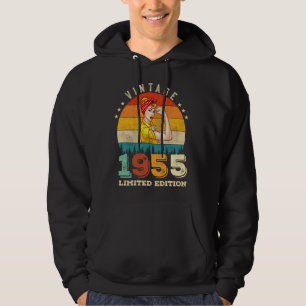 67 Jahre alte Frauen Tag 1955 Vintag 67. Geburtsta Hoodie