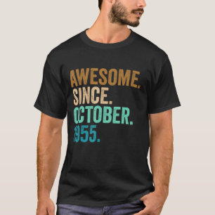67 Jahre Phantastisch seit Oktober 1955 67. Geburt T-Shirt