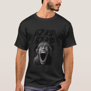 67 Kind 67 Meme Sechs Sieben 6-7 Lustiger Internet T-Shirt