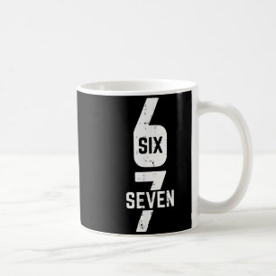 67 Kostüm Six Seven Meme Nummer 6 7 Auf Ihm Männer Kaffeetasse