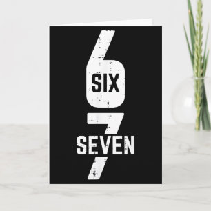 67 Kostüm Six Seven Meme Nummer 6 7 Auf Ihm Männer Karte