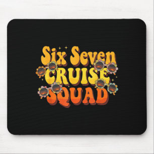 67 Kreuzfahrt-Truppe 2025 Groovy Kids Kreuzfahrt M Mousepad