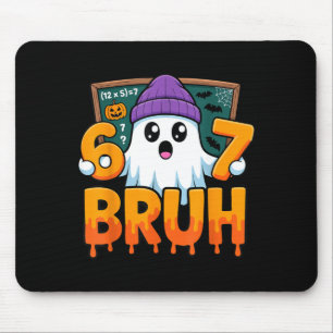 67 Lehrer Geist sechs sieben Meme Mathe-Gleichung  Mousepad