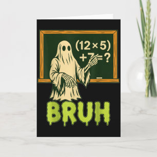 67 Lehrer Halloween Geist Sechs Sieben Meme Brainr Karte