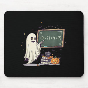 67 Lehrer Halloween Geist Sechs Sieben Meme Mathe- Mousepad