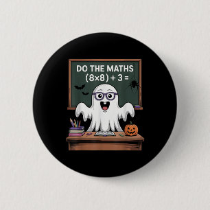 67 Lehrer Halloween Geist Six Seven Meme Mach das Button