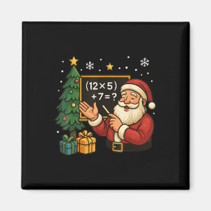 67 Lehrer Santa Weihnachten Sechs Sieben Meme Brai Magnet
