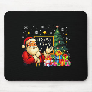 67 Lehrer Santa Weihnachten Sechs Sieben Meme Brai Mousepad