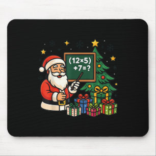 67 Lehrer Santa Weihnachten Sechs Sieben Meme Brai Mousepad