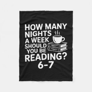 67 Lesender Bücherliebhaber Lustig Six Seven Meme  Fleecedecke