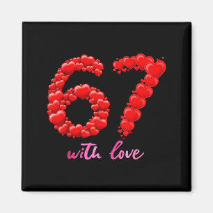 67 Liebe Valentinstag Süße Romantische Ästhetische Magnet