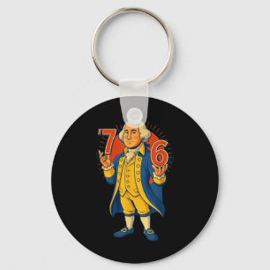 67 Lustige George Washington Meme Six Seven Gen Al Schlüsselanhänger