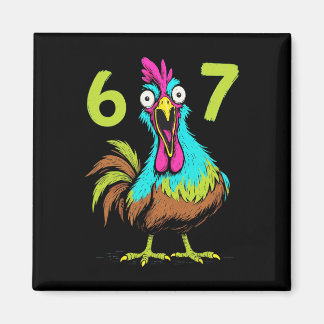 67 Lustige Hühner Meme Six Seven Gamer Humor Gesch Magnet