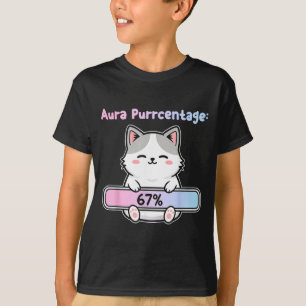 67 Lustige Katze Aura Energie Bei Six Seven Meme G T-Shirt