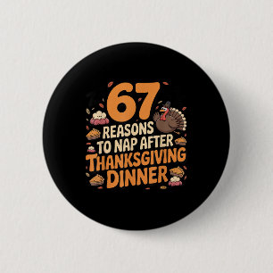 67 Lustige Six Seven Gen Alpha Meme Truthahn Dankf Button