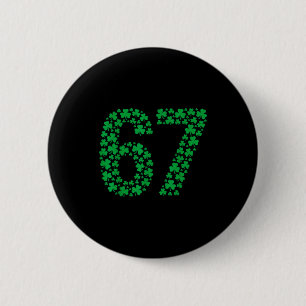 67 Lustige Six Seven Gen Meme Glückliche Vibes St. Button