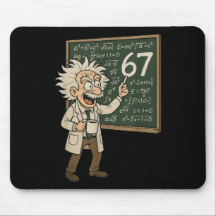 67 Mathe-Meme Lustiger Professor Genie Tafel Mousepad
