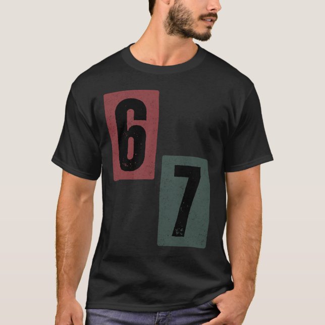 67 Meme 1  T-Shirt (Vorderseite)