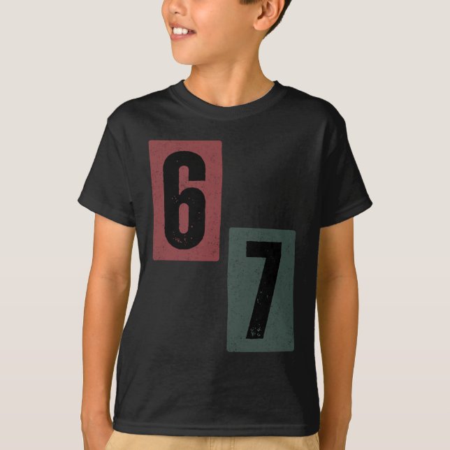 67 Meme 1  T-Shirt (Vorderseite)