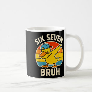 67 Meme 6 7 Bruh Ente Dabbing Six Seven Bruh Lusti Kaffeetasse