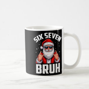 67 Meme 6 7 Lustige Weihnachten Santa Rock On Six Kaffeetasse