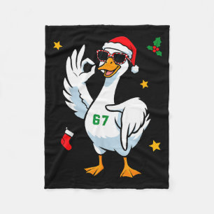 67 Meme Alberner Gans 6 7 Lustiges Sechs Sieben We Fleecedecke