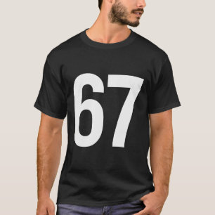 67 Meme Alpha Gen-z Aura-Energie-Stil T-Shirt