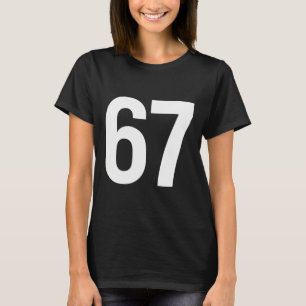 67 Meme Alpha Gen-z Aura Energie Stil T-Shirt