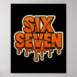 67 Meme B-Ball-Spieler Basketball Eis Drip Fu Poster