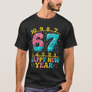 67 Meme Countdown Frohes Neues Jahr Lustige Tropf  T-Shirt